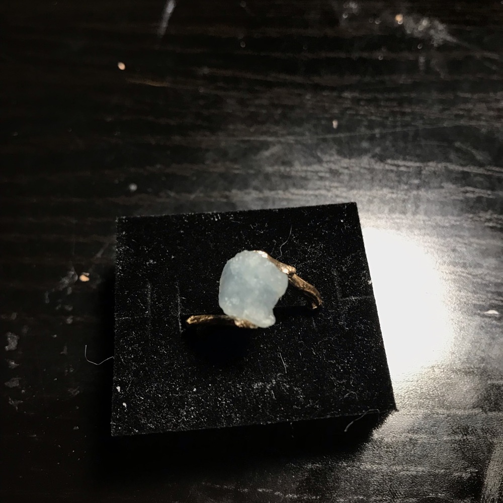 Aquamarine ring